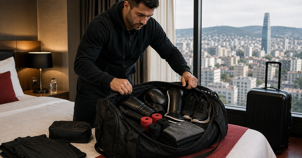 kickboxing training detail for What to Bring to a Kickboxing Camp: Gear, Clothing and Travel Checklist